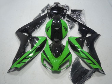 Buy 2006-2007 Black Green Honda CBR1000RR Motorcylce Fairings UK