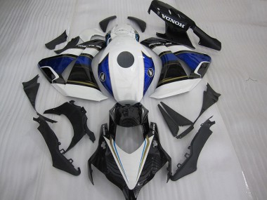 Buy 2008-2011 White Black Blue Honda CBR1000RR Bike Fairings UK