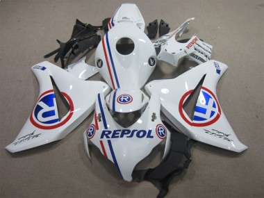 Buy 2008-2011 White Blue Repsol Honda CBR1000RR Motorbike Fairing UK