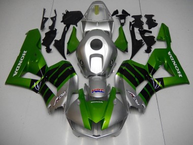 Buy 2012-2016 Black Green Silver HRC Honda CBR1000RR Motorbike Fairing Kits UK