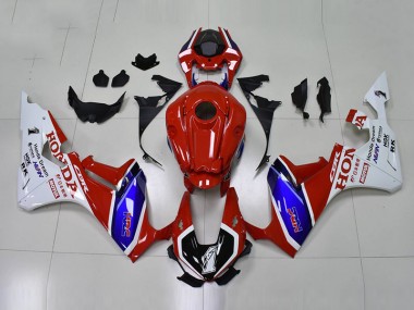 Buy 2017-2020 Red Blue HRC Honda CBR1000RR Motorbike Fairings UK