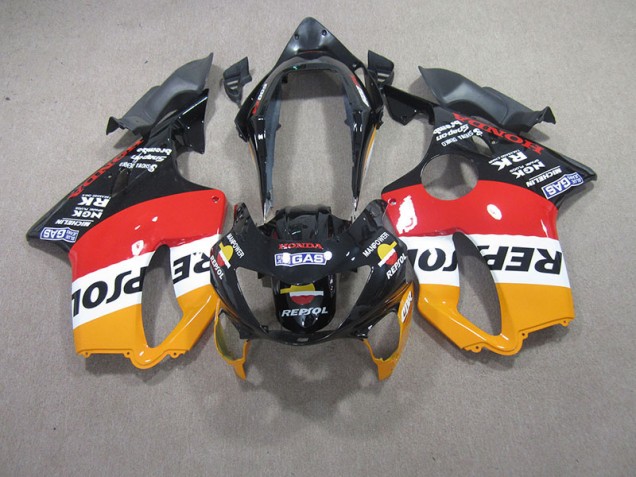 Buy 1999-2000 Red Black Repsol Honda CBR600 F4 Moto Fairings UK