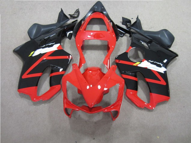 Buy 2001-2003 Red Black Honda CBR600 F4i Motorbike Fairing Kits UK