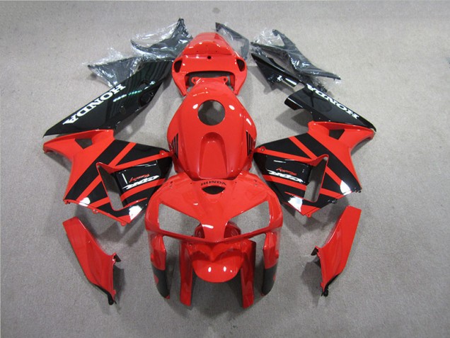 Buy 2005-2006 Red Black Honda CBR600RR Replacement Fairings UK