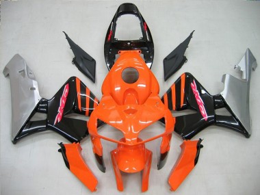 Buy 2005-2006 Orange Black Honda CBR600RR Motorcycle Fairing UK