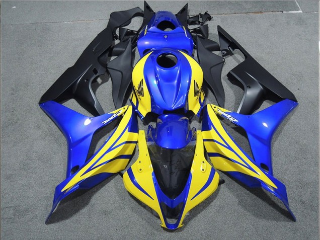 Buy 2007-2008 Black Blue Yellow Honda CBR600RR Bike Fairings UK