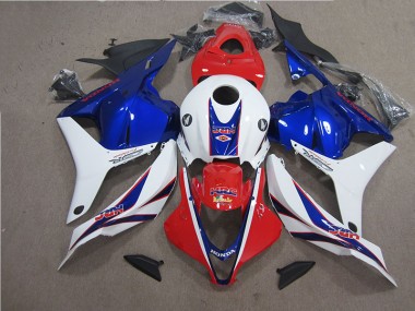 Buy 2009-2012 Red White Blue HRC Honda CBR600RR Motorcycle Fairing Kits UK