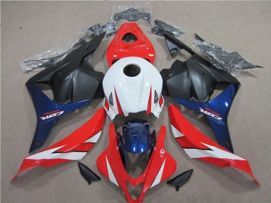 Buy 2009-2012 White Red Blue Honda CBR600RR Motorcycle Fairings Kits UK