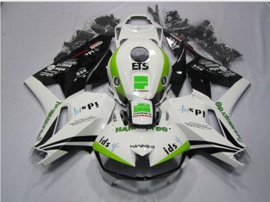 Buy 2013-2021 White Green Hannspree ETS Honda CBR600RR Motorcycle Replacement Fairings UK