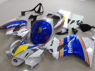 Buy 2002-2013 Blue White Rothmans Honda VFR800 Motorcycle Fairing Kits UK