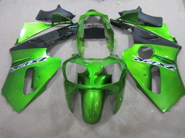 Buy 2000-2001 Green Kawasaki ZX12R Motorbike Fairings UK