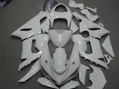 Buy 2005-2006 White Kawasaki ZX6R Motorcycle Fairings Kit UK