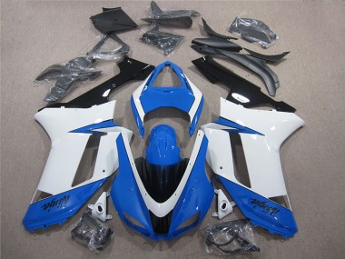 Buy 2007-2008 Black Kawasaki ZX6R Motorbike Fairings UK