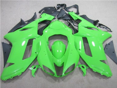 Buy 2007-2008 Green Kawasaki ZX6R Replacement Motorcycle Fairings UK