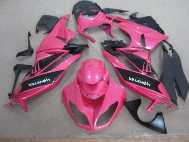 Buy 2009-2012 Pink Black Monster Kawasaki ZX6R Motor Fairings UK