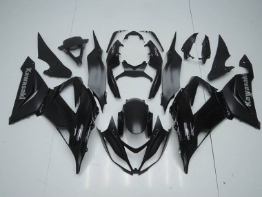 Buy 2013-2018 Matte Black Kawasaki ZX6R Motorbike Fairings UK