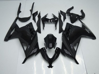 Buy 2013-2016 Black Kawasaki ZX300R Motorcycle Bodywork UK