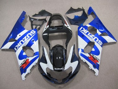 Buy 2000-2002 Blue White Decal Suzuki GSXR1000 Replacement Fairings UK