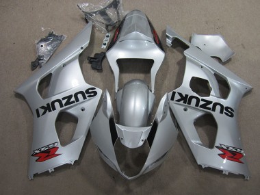 Buy 2003-2004 Silver Suzuki GSXR1000 Motorcycle Fairing Kits UK