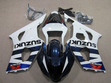 Buy 2003-2004 White Blue Black Decal Suzuki GSXR1000 Bike Fairings UK