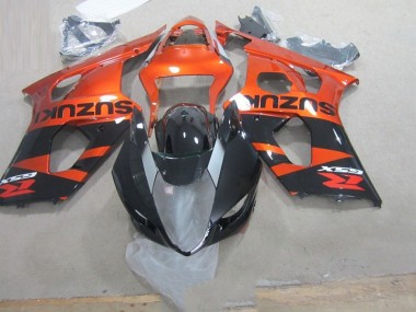 Buy 2003-2004 Black Orange Suzuki GSXR1000 Motorbike Fairing UK