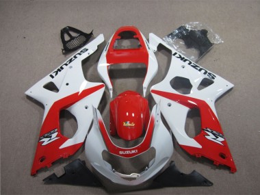 Buy 2003-2004 Red White Suzuki GSXR1000 Motorcyle Fairings UK