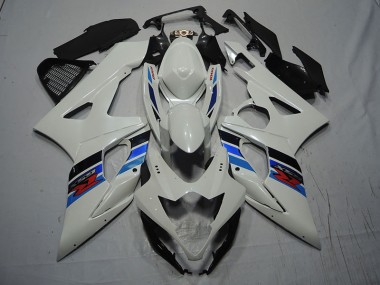 Buy 2007-2008 White Blue Suzuki GSXR1000 Bike Fairings UK