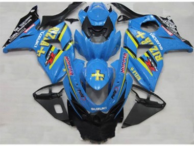 Buy 2009-2016 Blue Rizla Hopper Suzuki GSXR1000 Bike Fairings UK