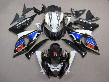 Buy 2009-2016 Black Blue White Dark Dog Suzuki GSXR1000 Motorcycle Bodywork UK