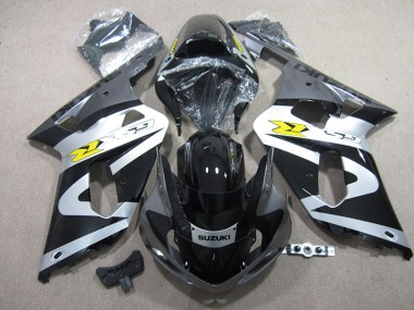 Buy 2001-2003 Black White Suzuki GSXR600 Motorbike Fairing Kits UK