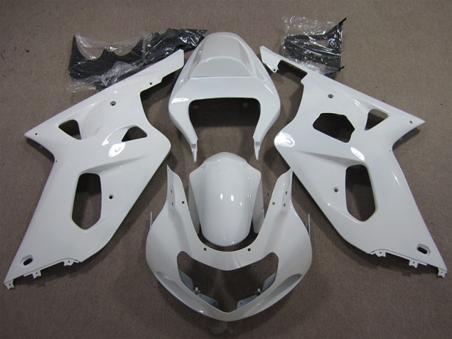 Buy 2001-2003 White Suzuki GSXR600 Motorcycle Fairings UK