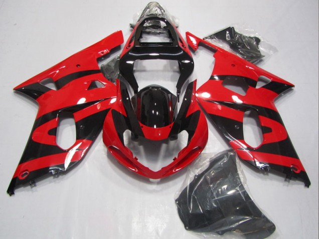 Buy 2001-2003 Black Red Suzuki GSXR600 Motorbike Fairing UK