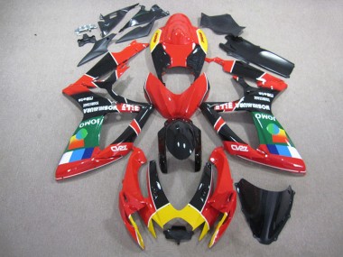 Buy 2006-2007 Red Black Green Suzuki GSXR750 Replacement Fairings UK