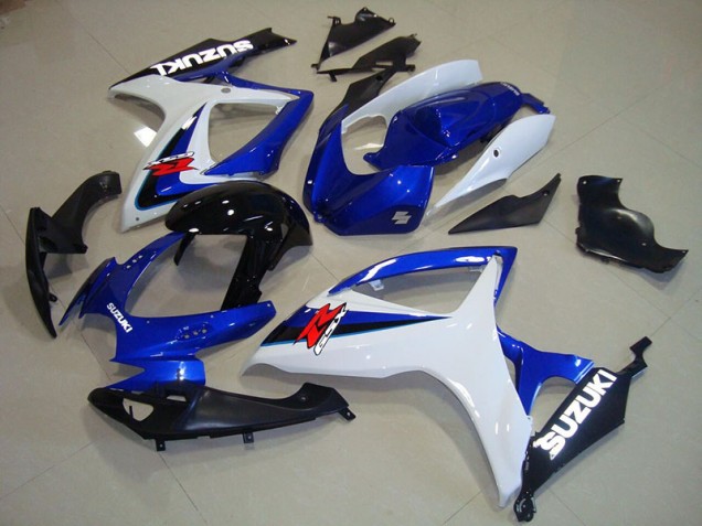 Buy 2006-2007 Blue White Black Suzuki GSXR750 Motorcylce Fairings UK