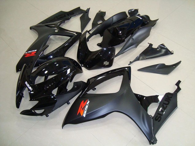 Buy 2006-2007 Matte Black Suzuki GSXR750 Motorcycle Fairings UK