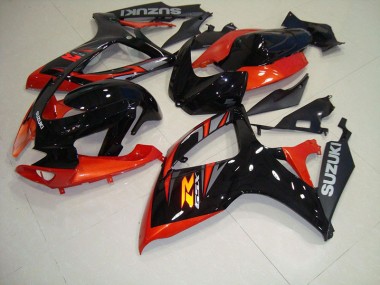 Buy 2006-2007 Black Red Suzuki GSXR750 Motorcycle Fairing Kits UK