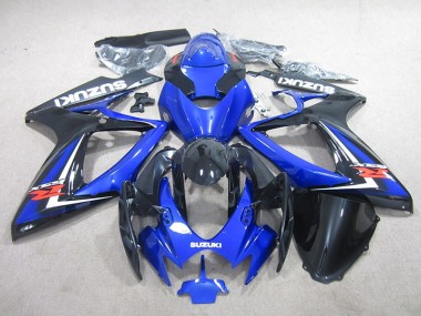 Buy 2006-2007 Blue Black Suzuki GSXR750 Motorbike Fairing UK