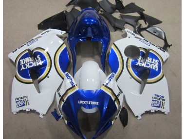 Buy 1996-2007 Blue Motul White Lucky Strike Suzuki GSXR1300 Hayabusa Motorcycle Replacement Fairings UK