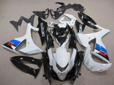 Buy 2009-2016 White Black Suzuki GSXR1000 Motorcyle Fairings UK