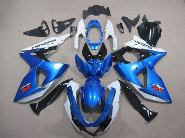 Buy 2009-2016 Blue White Suzuki GSXR1000 Replacement Fairings UK