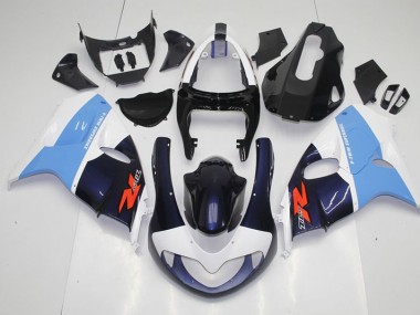 Buy 1998-2003 Blue White Suzuki TL1000R Motorcycle Fairing Kits UK