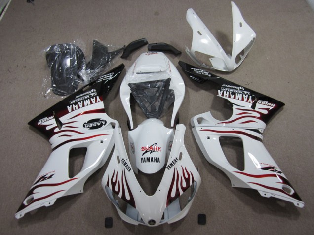 Buy 1998-1999 White Shark Yamaha YZF R1 Bike Fairings UK