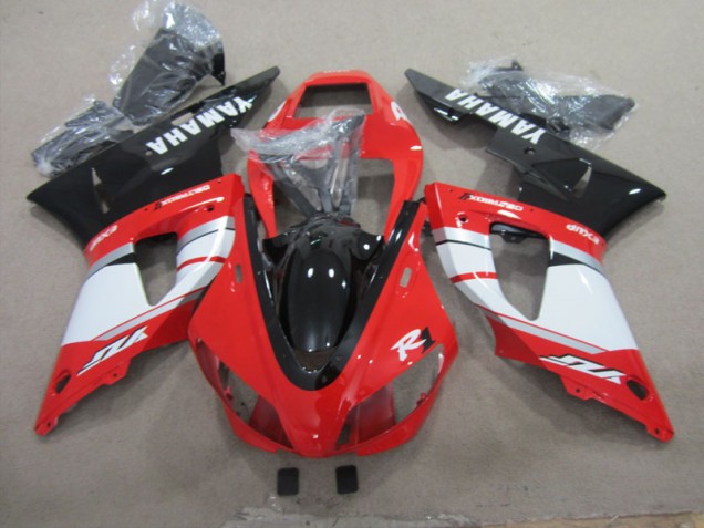 Buy 1998-1999 Black Red White Decal Yamaha YZF R1 Motorbike Fairing UK