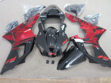 Buy 2000-2001 Black Red Yamaha YZF R1 Motor Fairings UK