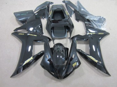 Buy 2002-2003 Black with Gold Decal Yamaha YZF R1 Motorbike Fairing UK