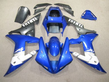 Buy 2002-2003 Blue White Yamaha YZF R1 Bike Fairing Kit UK