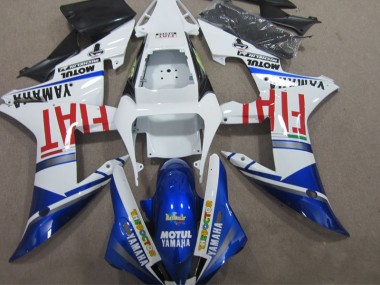 Buy 2002-2003 Blue White Motul Fiat Yamaha YZF R1 Motorcycle Bodywork UK