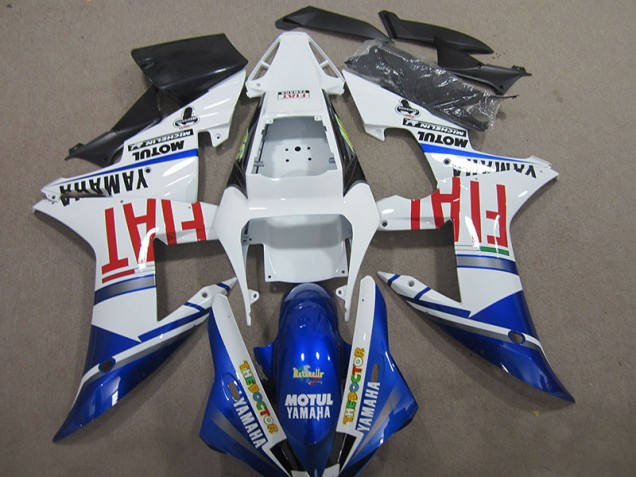 Buy 2004-2006 Blue White Motul Fiat Yamaha YZF R1 Bike Fairing UK