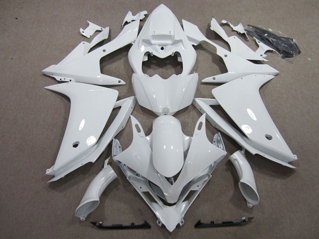 Buy 2007-2008 White Yamaha YZF R1 Motorcycle Fairings UK