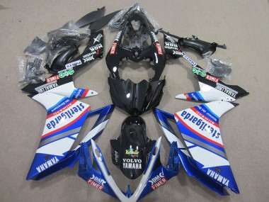 Buy 2007-2008 Black White Sterilgarda Yamaha YZF R1 Motorcylce Fairings UK